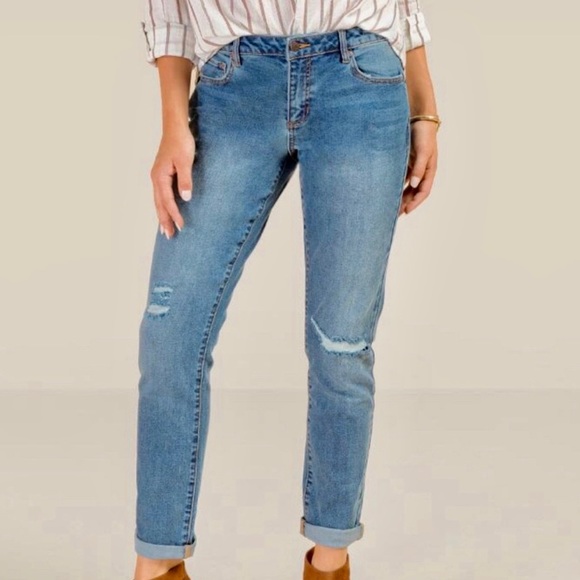Harper Heritage Pants - MID RISE GIRLFRIEND JEANS